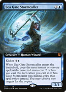 Sea Gate Stormcaller (Extended Art) (ZNR-334) [Zendikar Rising]