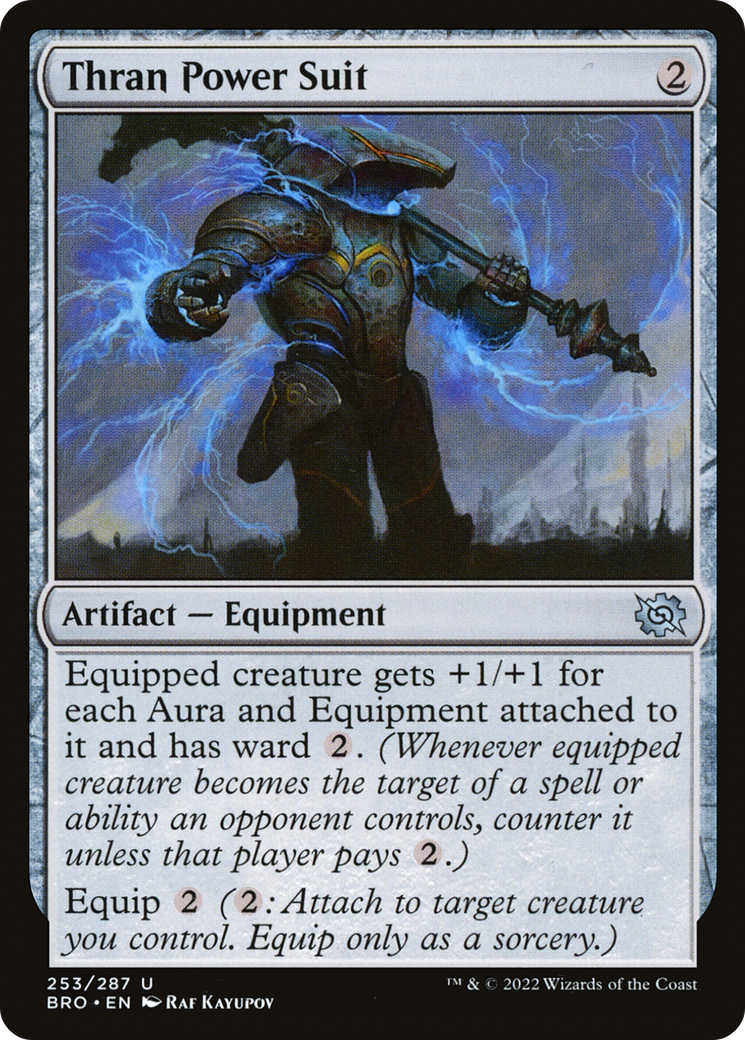 Thran Power Suit (BRO-253) [The Brothers' War]
