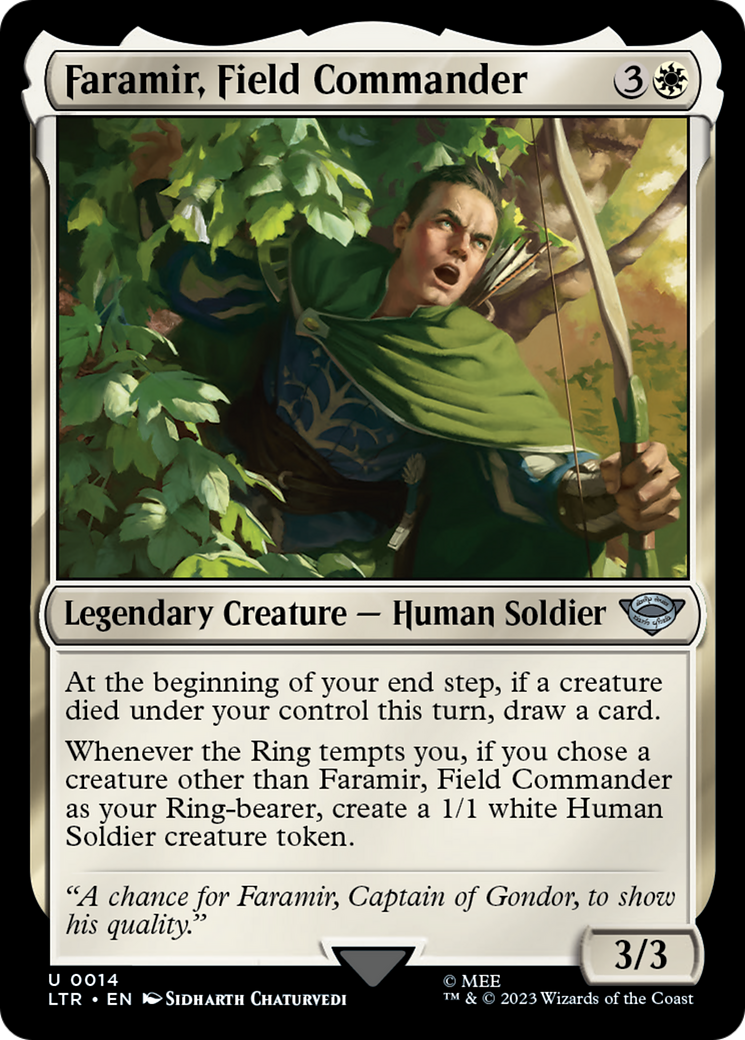 Faramir, Field Commander (LTR-014) [The Lord of the Rings: Tales of Middle-earth]