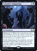 Cemetery Tampering (PRE-069) [Streets of New Capenna Promos] Foil
