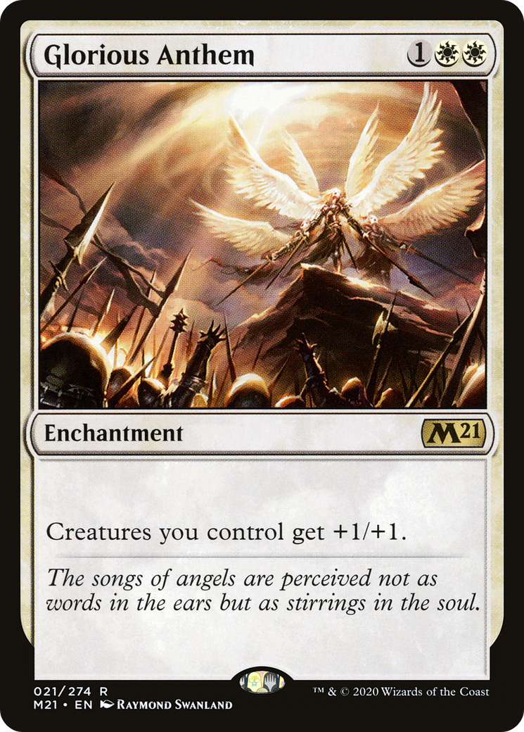 Glorious Anthem (M21-021) [Core Set 2021]