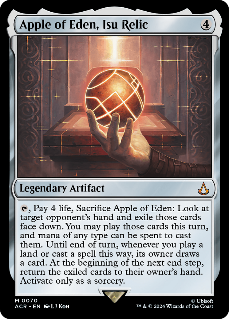 Apple of Eden, Isu Relic (ACR-070) [Assassin's Creed] Foil