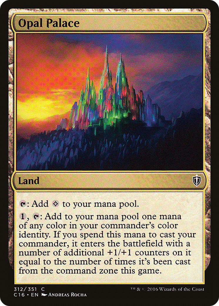 Opal Palace (C16-312) [Commander 2016]