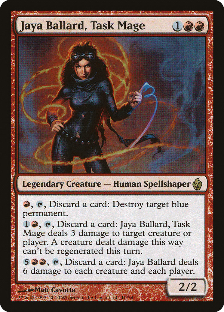 Jaya Ballard, Task Mage (PD2-010) [Premium Deck Series: Fire and Lightning] Foil