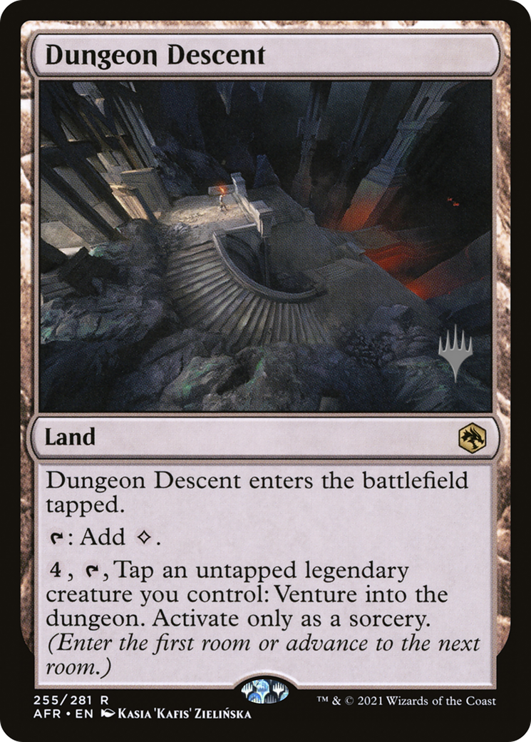 Dungeon Descent (PPAFR-255P) [Promo Pack: Adventures in the Forgotten Realms Promos]