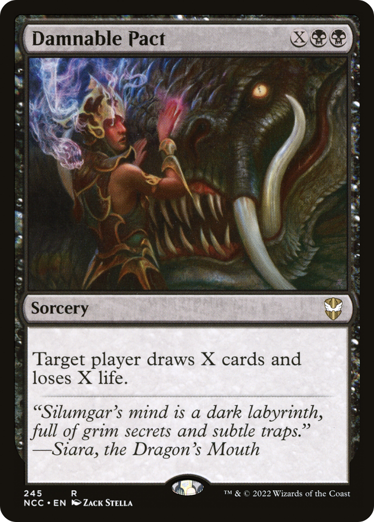 Damnable Pact (NCC-245) [New Capenna Commander]