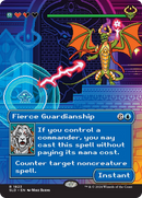Fierce Guardianship (SLD-1823) [Secret Lair Drop] (Borderless) Foil