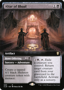 Altar of Bhaal (Extended Art) (CLB-569) [Commander Legends: Battle for Baldur's Gate]