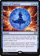 Force of Negation (2X2-050) [Double Masters 2022] Foil