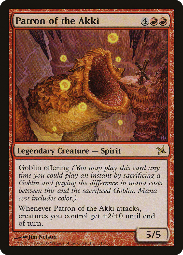 Patron of the Akki (BOK-115) [Betrayers of Kamigawa]
