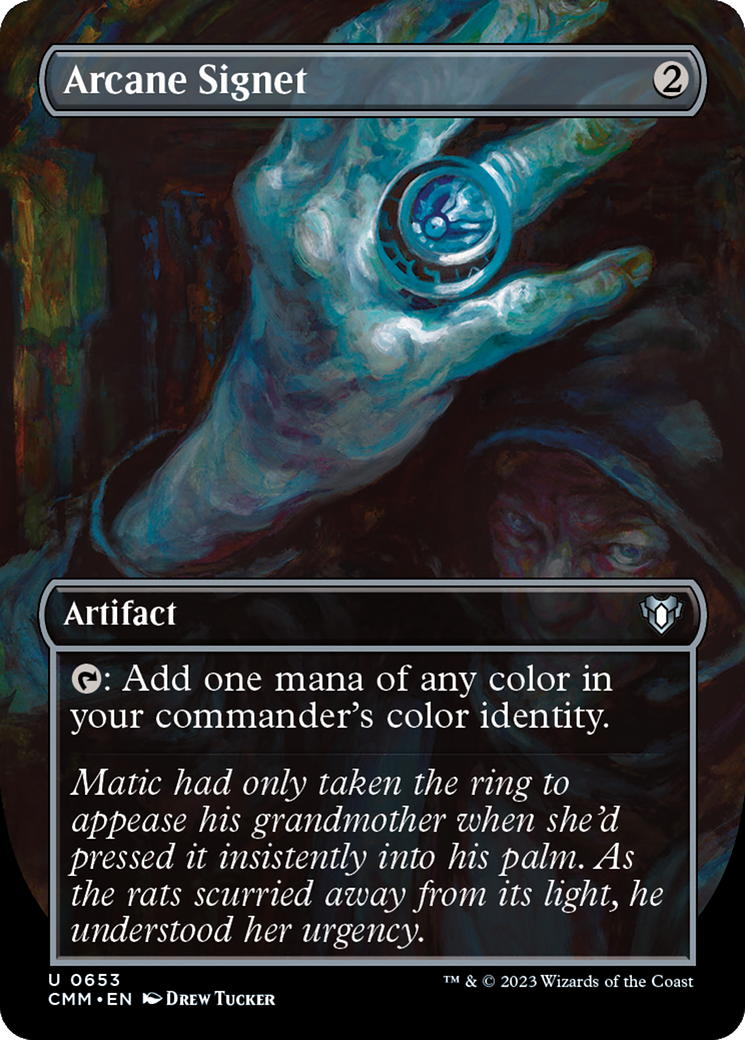 Arcane Signet (CMM-653) [Commander Masters] (Borderless)