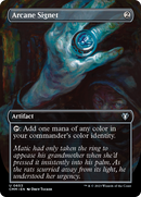 Arcane Signet (CMM-653) [Commander Masters] (Borderless) Foil