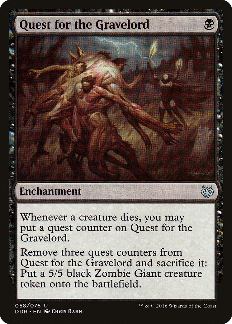Quest for the Gravelord (DDR-058) [Duel Decks: Nissa vs. Ob Nixilis]