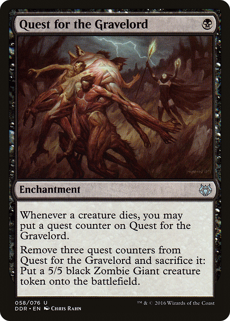 Quest for the Gravelord (DDR-058) [Duel Decks: Nissa vs. Ob Nixilis]