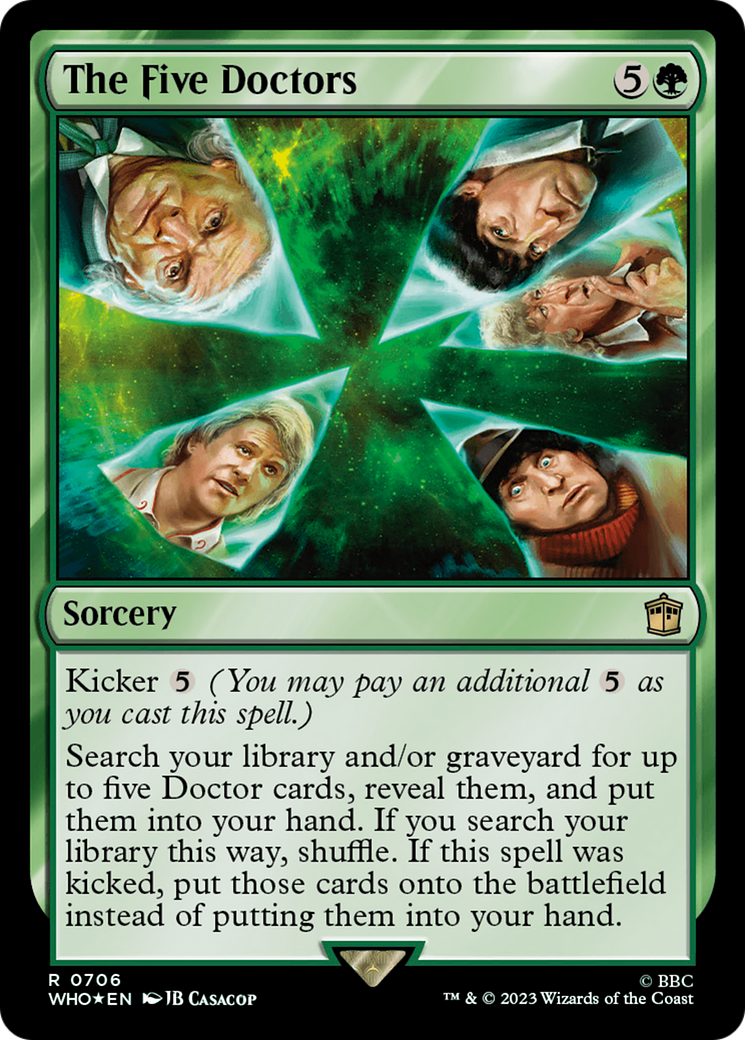 The Five Doctors (WHO-706) [Doctor Who] Foil