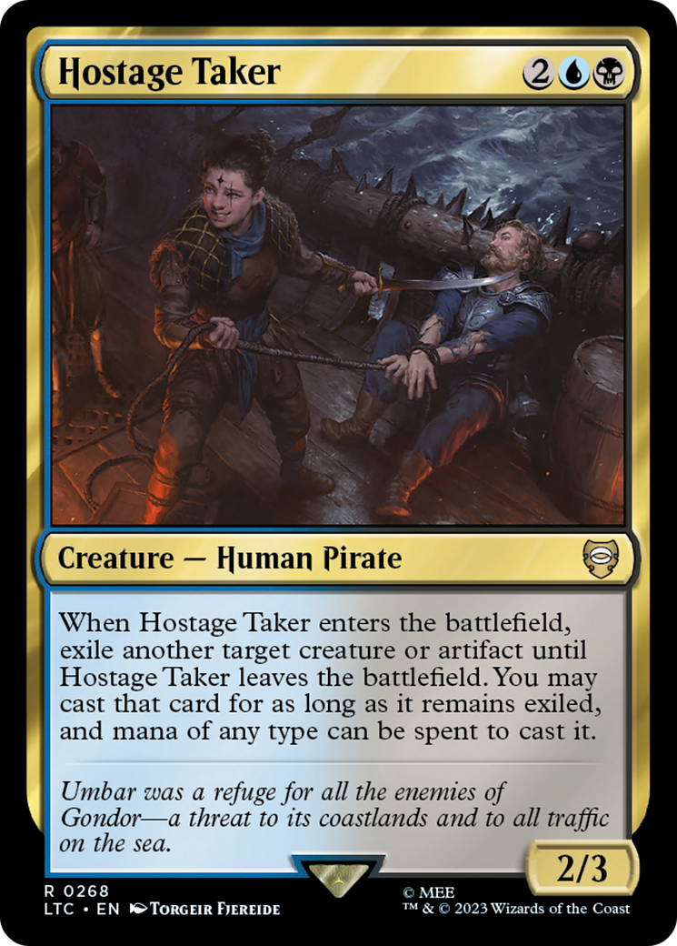 Hostage Taker (LTC-268) [Tales of Middle-earth Commander]