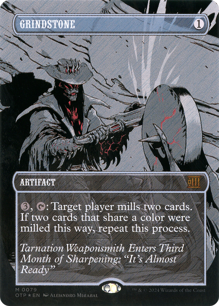 Grindstone (OTP-079) [Breaking News] (Borderless) Foil