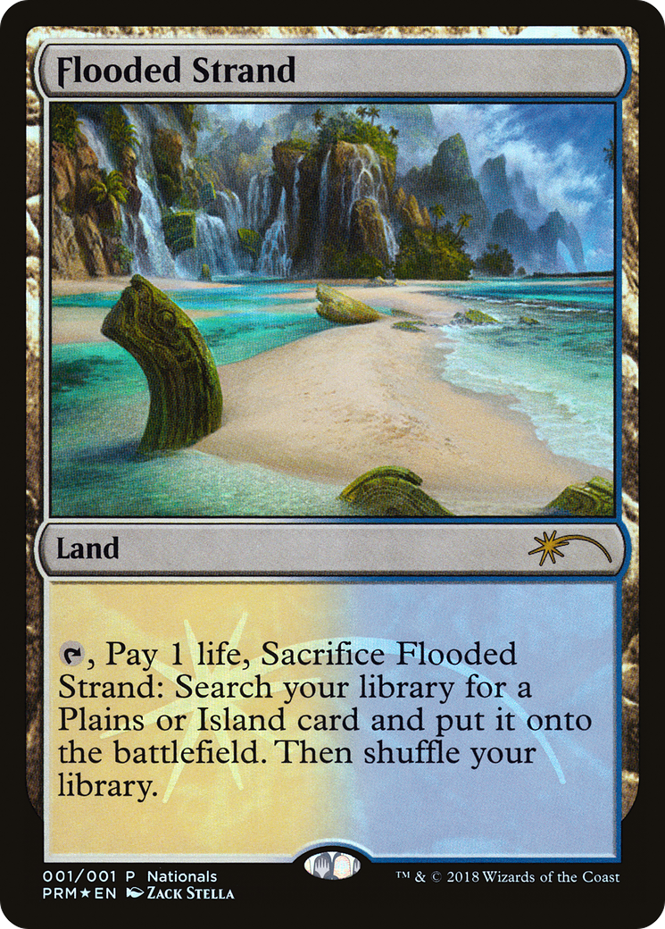 Flooded Strand (UMP-2018) [Nationals Promos] Foil