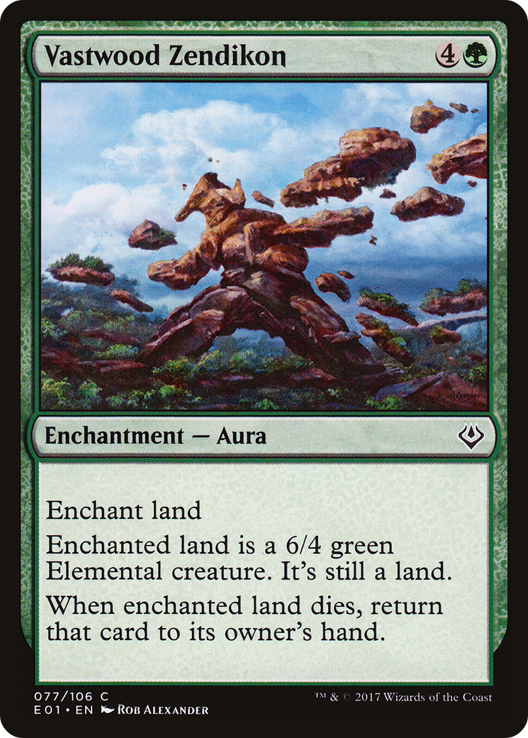 Vastwood Zendikon (AC2-077) [Archenemy: Nicol Bolas]