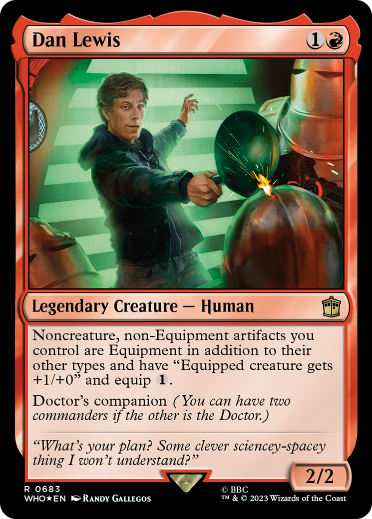 Dan Lewis (WHO-683) [Doctor Who] Foil