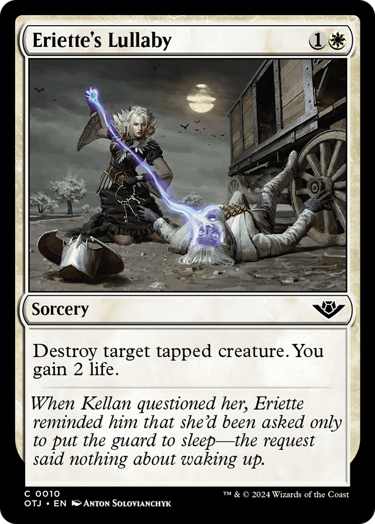 Eriette's Lullaby (OTJ-010) [Outlaws of Thunder Junction] Foil