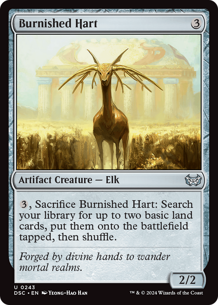 Burnished Hart (DSC-243) [Duskmourn: House of Horror Commander]