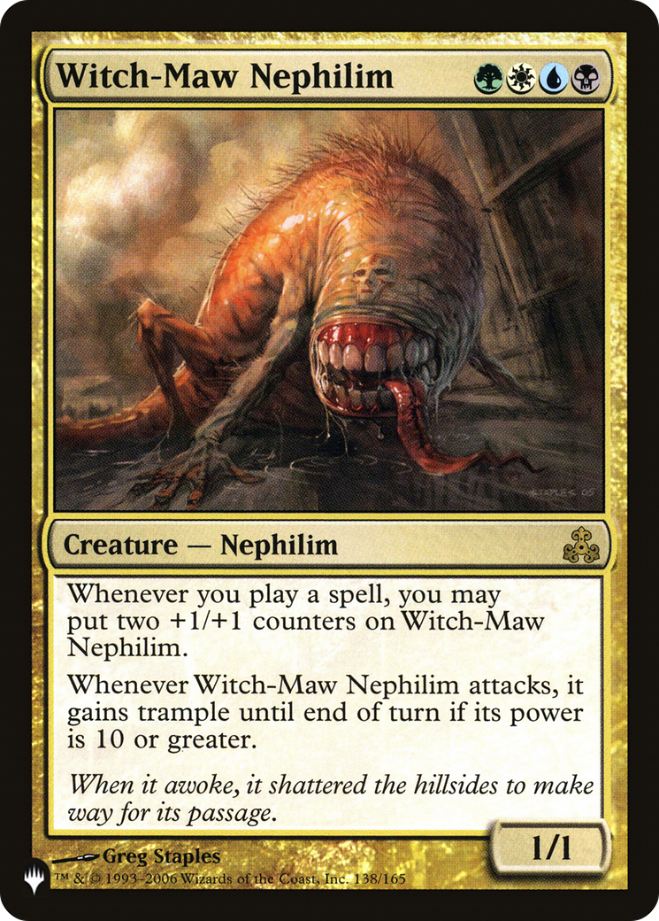 Witch-Maw Nephilim (LIST-GPT-138) [The List]