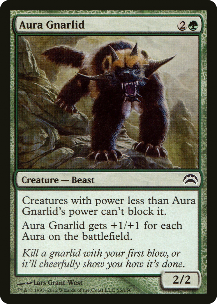 Aura Gnarlid (PC2-055) [Planechase 2012] Foil