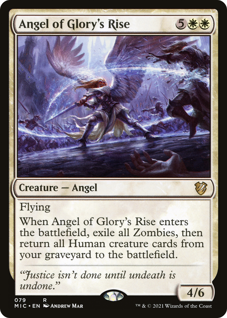 Angel of Glory's Rise (MIC-079) [Midnight Hunt Commander]