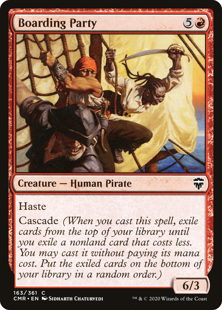 Boarding Party (CMR-163) [Commander Legends] Foil