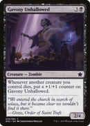 Gavony Unhallowed (GN2-029) [Game Night 2019]
