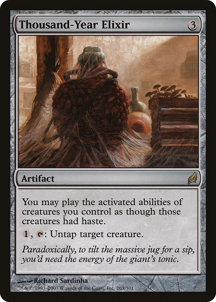 Thousand-Year Elixir (LRW-263) [Lorwyn]