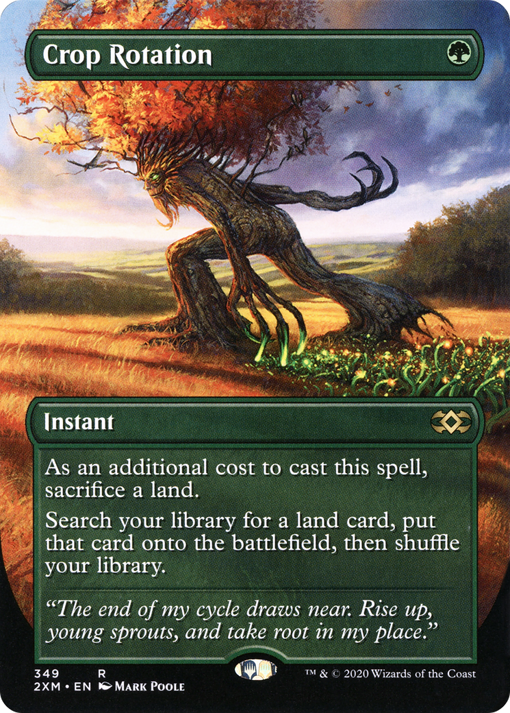 Crop Rotation (Borderless) (2XM-349) (Borderless) [Double Masters]