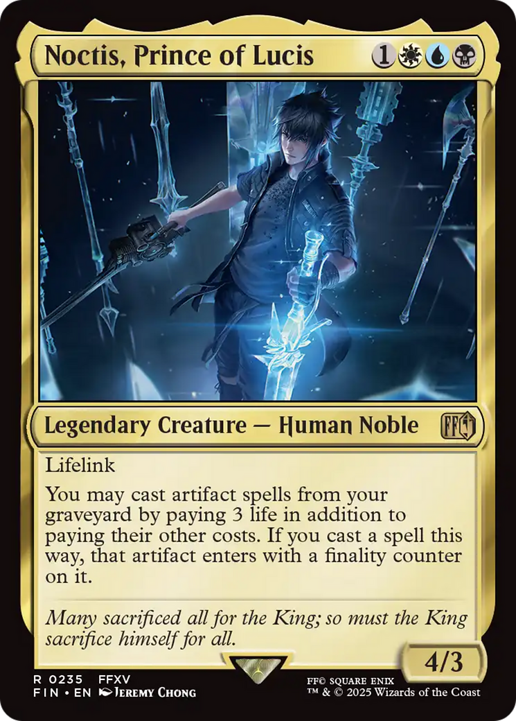 Noctis, Prince of Lucis (FIN-235) [FINAL FANTASY] Foil