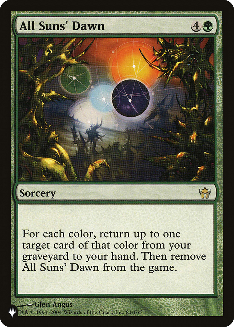 All Suns' Dawn (LIST-5DN-81) [The List]