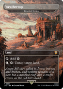 Weathertop - Deserted Temple (Surge Foil) (LTC-393) [Tales of Middle-earth Commander] / Weathertop (Borderless) Foil