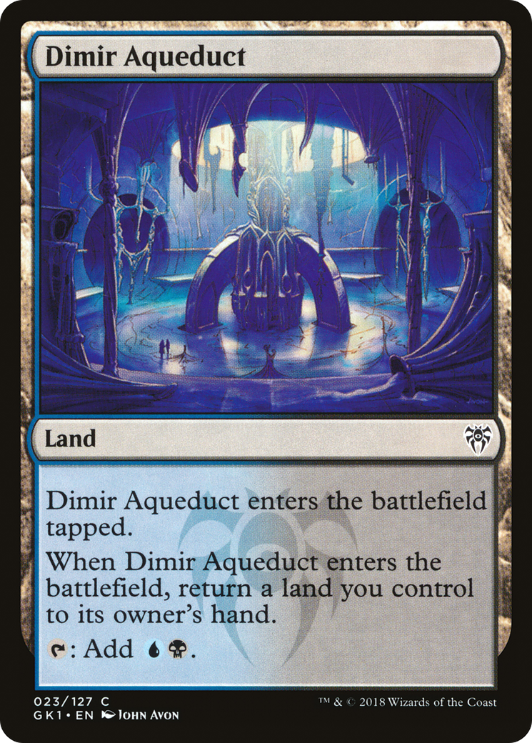 Dimir Aqueduct (GR1-023) [GRN Guild Kit]