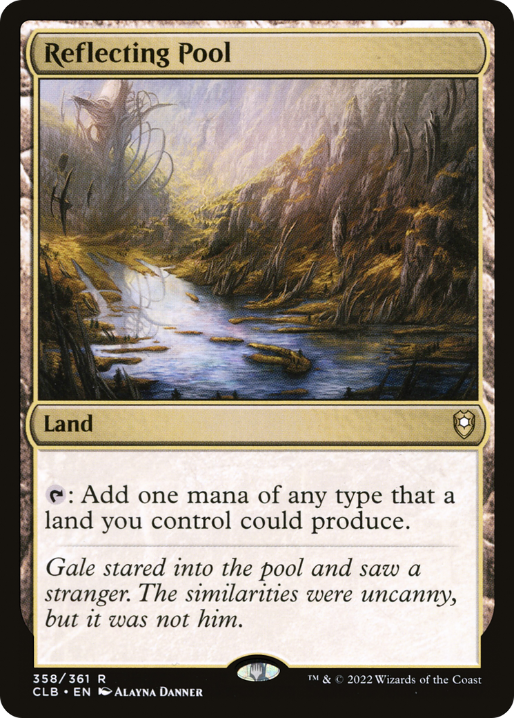 Reflecting Pool (CLB-358) [Commander Legends: Battle for Baldur's Gate]
