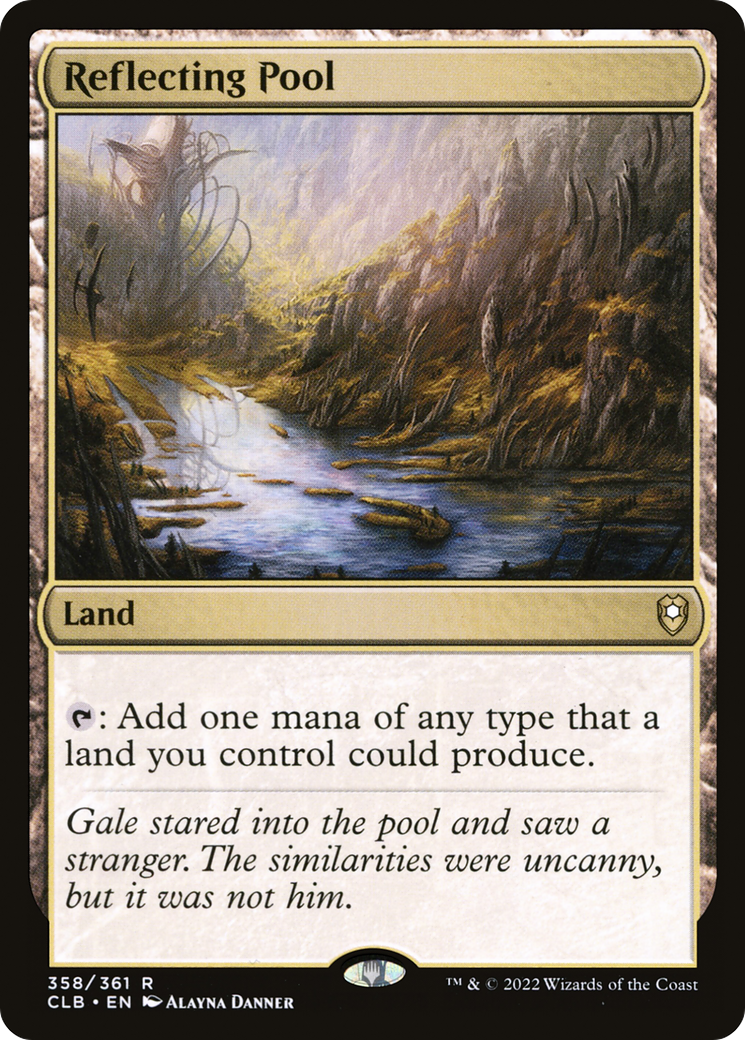Reflecting Pool (CLB-358) [Commander Legends: Battle for Baldur's Gate]