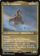 Zur the Enchanter (Foil Etched) (CMR-544) [Commander Legends] Foil
