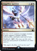 Angelfire Ignition (PRE-209S) [Innistrad: Midnight Hunt Promos] Foil