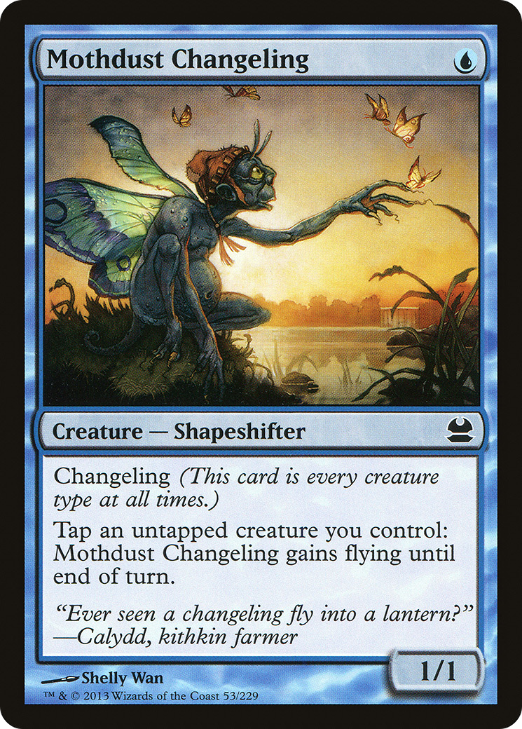 Mothdust Changeling (MMA-053) [Modern Masters]