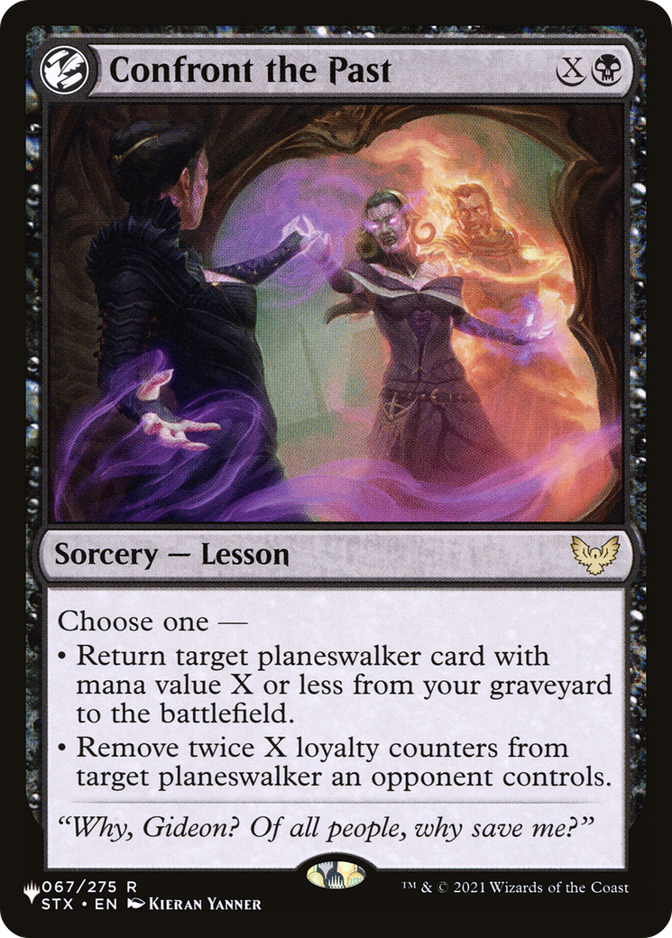 Confront the Past (LIST-STX-67) [The List]