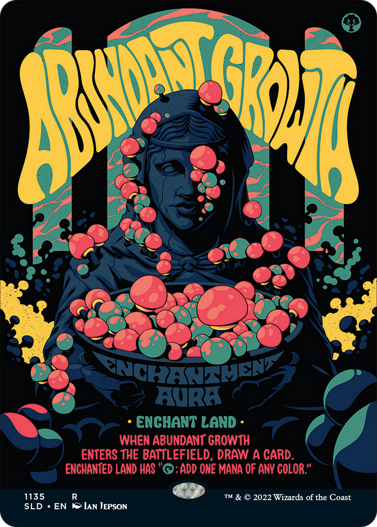 Abundant Growth (SLD-1135) [Secret Lair Drop] (Borderless)