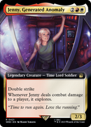 Jenny, Generated Anomaly (WHO-421) [Doctor Who]: (Extended Art) Foil