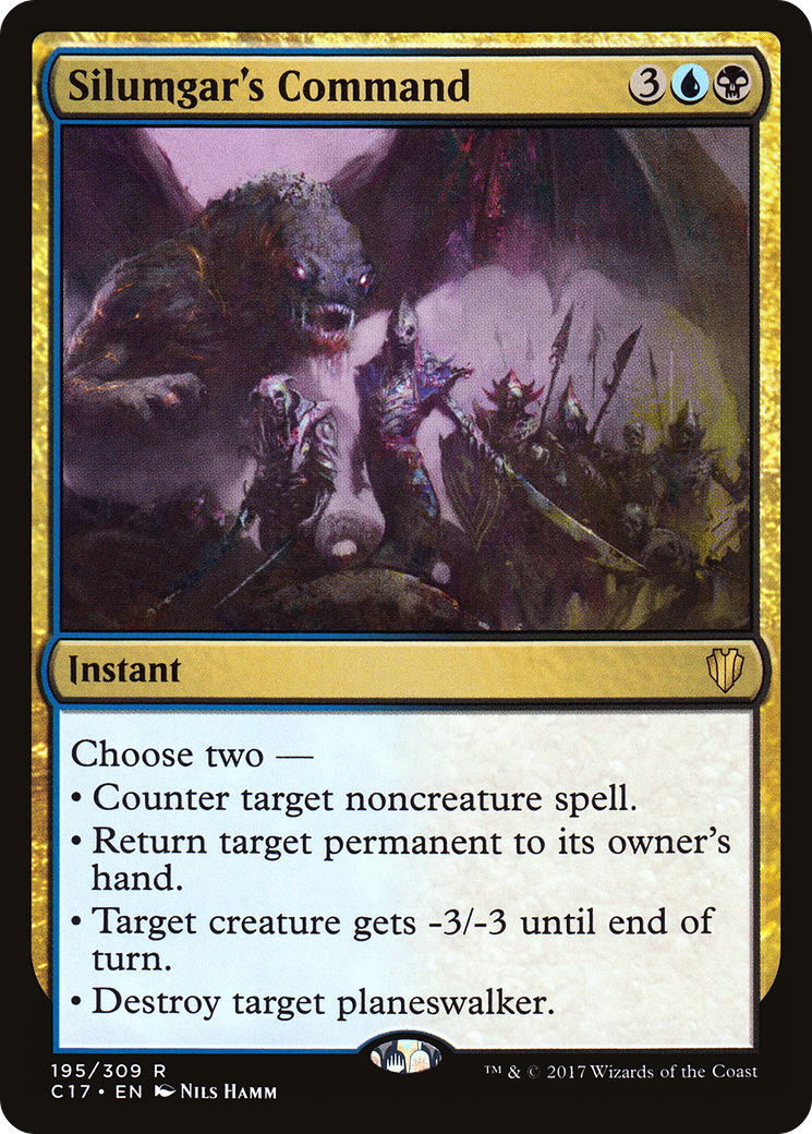 Silumgar's Command (C17-195) [Commander 2017]
