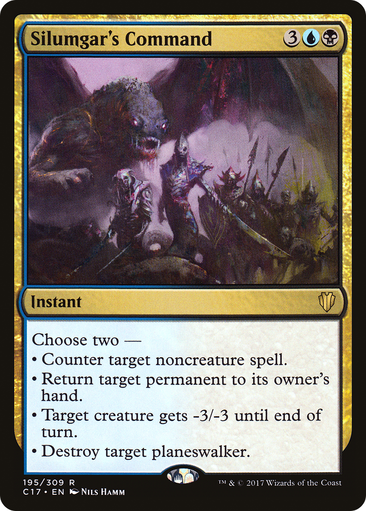 Silumgar's Command (C17-195) [Commander 2017]