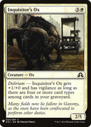 Inquisitor's Ox (LIST-SOI-24) [The List]