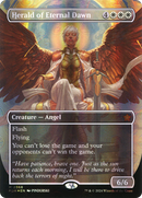 Herald of Eternal Dawn (FDN-368) [Foundations] (Borderless) Foil