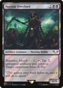 Necron Overlord (Surge Foil) (40K-043) [Warhammer 40,000 Commander] Foil